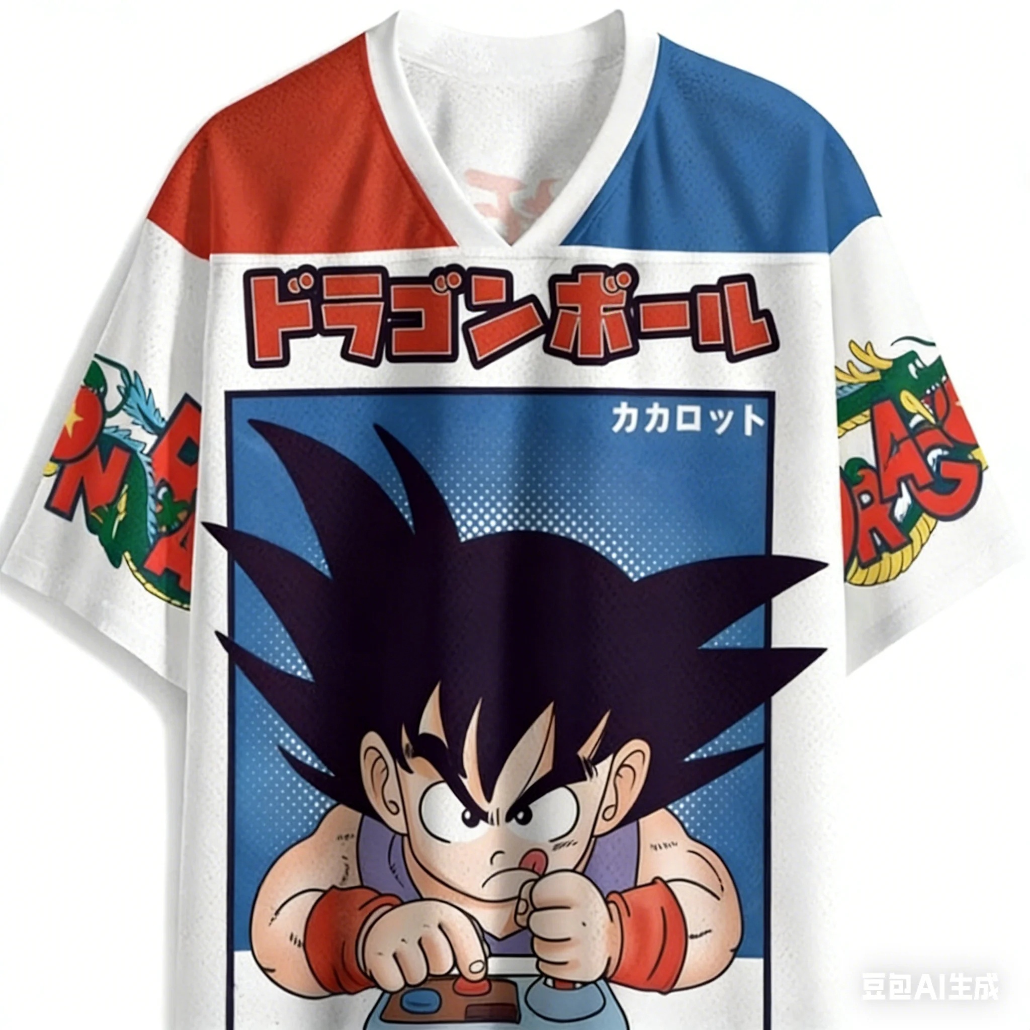 Retro Gaming Jersey - Dragon Ball Kid Goku Retro Gaming