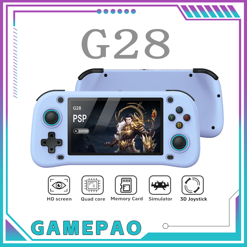 Retro Gaming Stick - G28 game console 4.3-inch high-definition screen