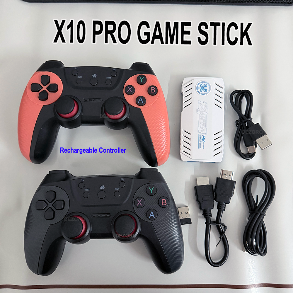 Retro Gaming Stick - X10 Pro Rechargeable Controller Game Stick