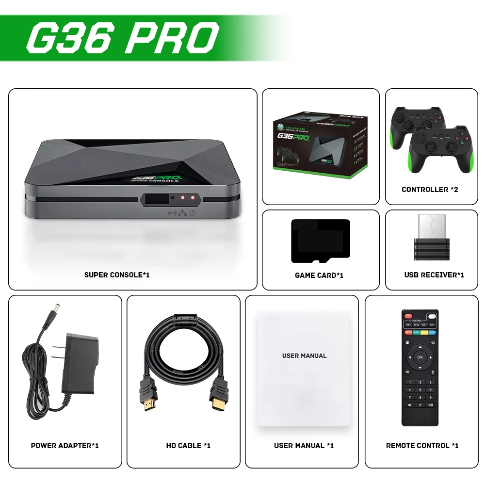 Super Console G36 Pro Retro Vi - Retro Gaming Tv recensie en prijs
