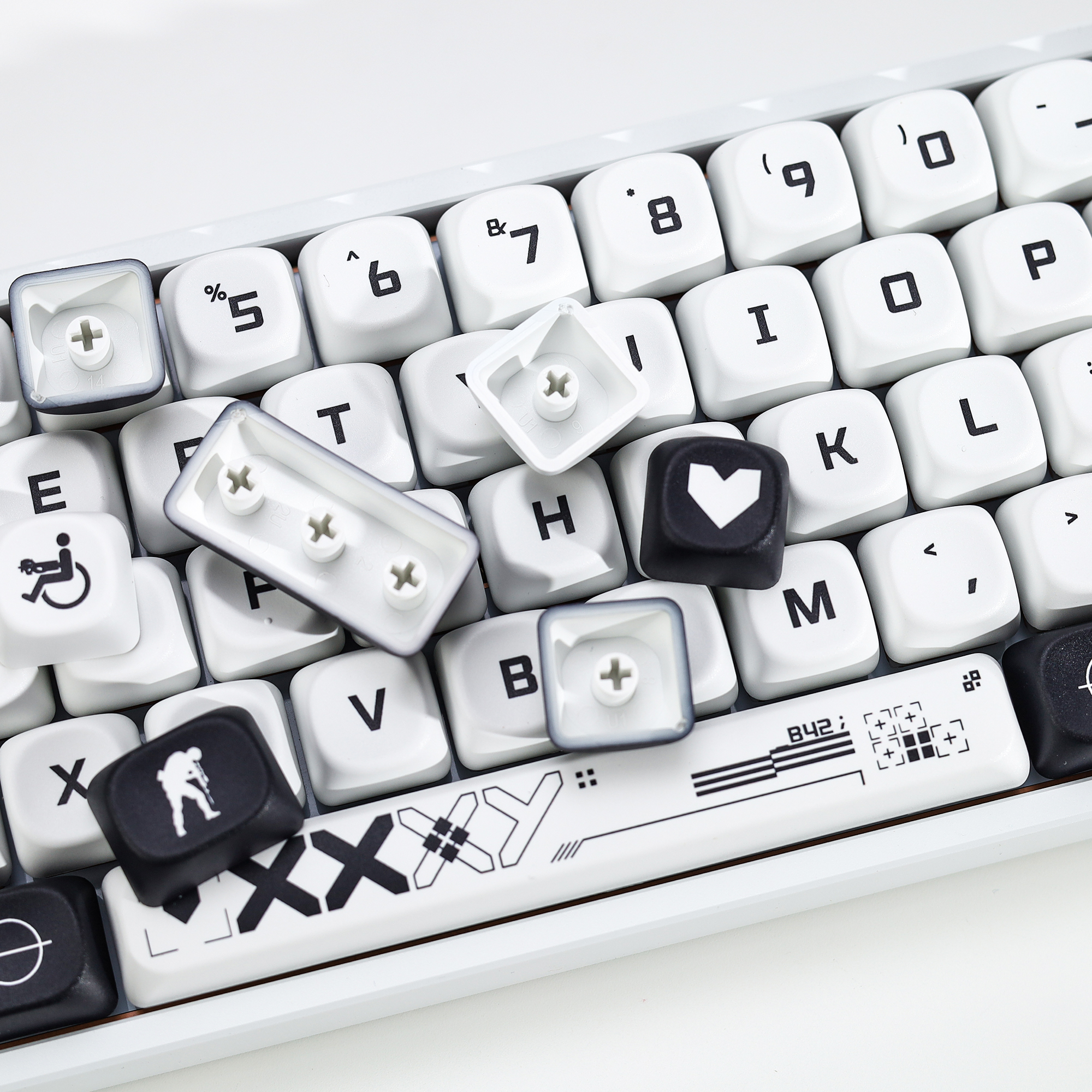 KBDiy PrintStream Keycaps csgo - Retro Gaming Keyboard recensie en prijs