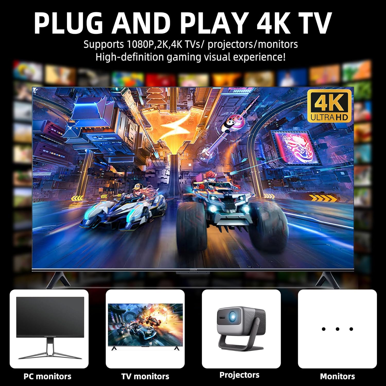 2026 Retro Gaming Console, 4K  - Retro Gaming Stick recensie en prijs