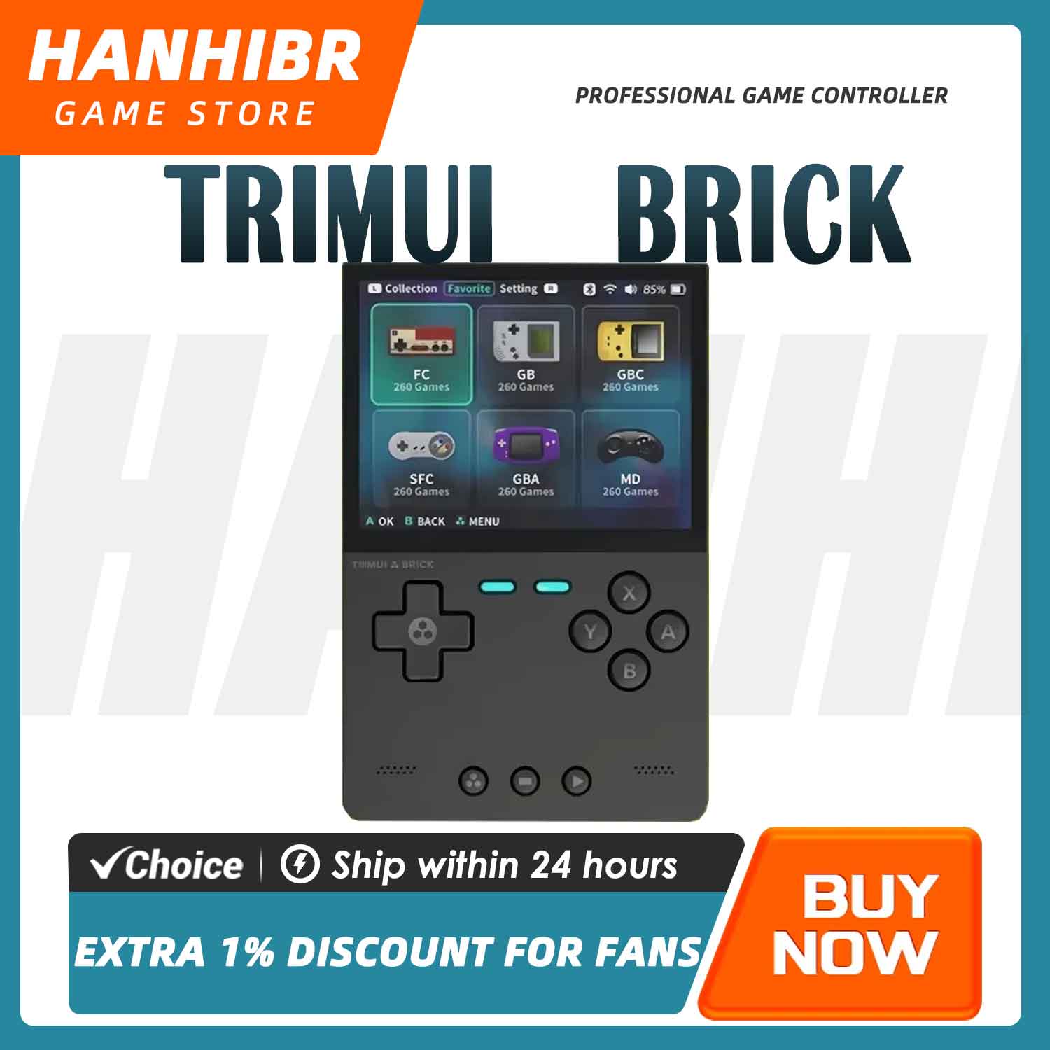 TRIMUI BRICK CNC Metal Retro H - Retro Gaming Usb recensie en prijs