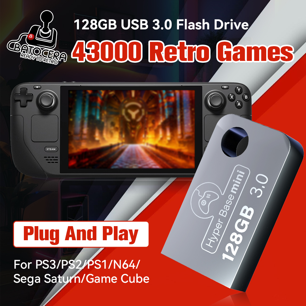 Batocera 128G Gaming Stick Wit - Retro Gaming Stick recensie en prijs