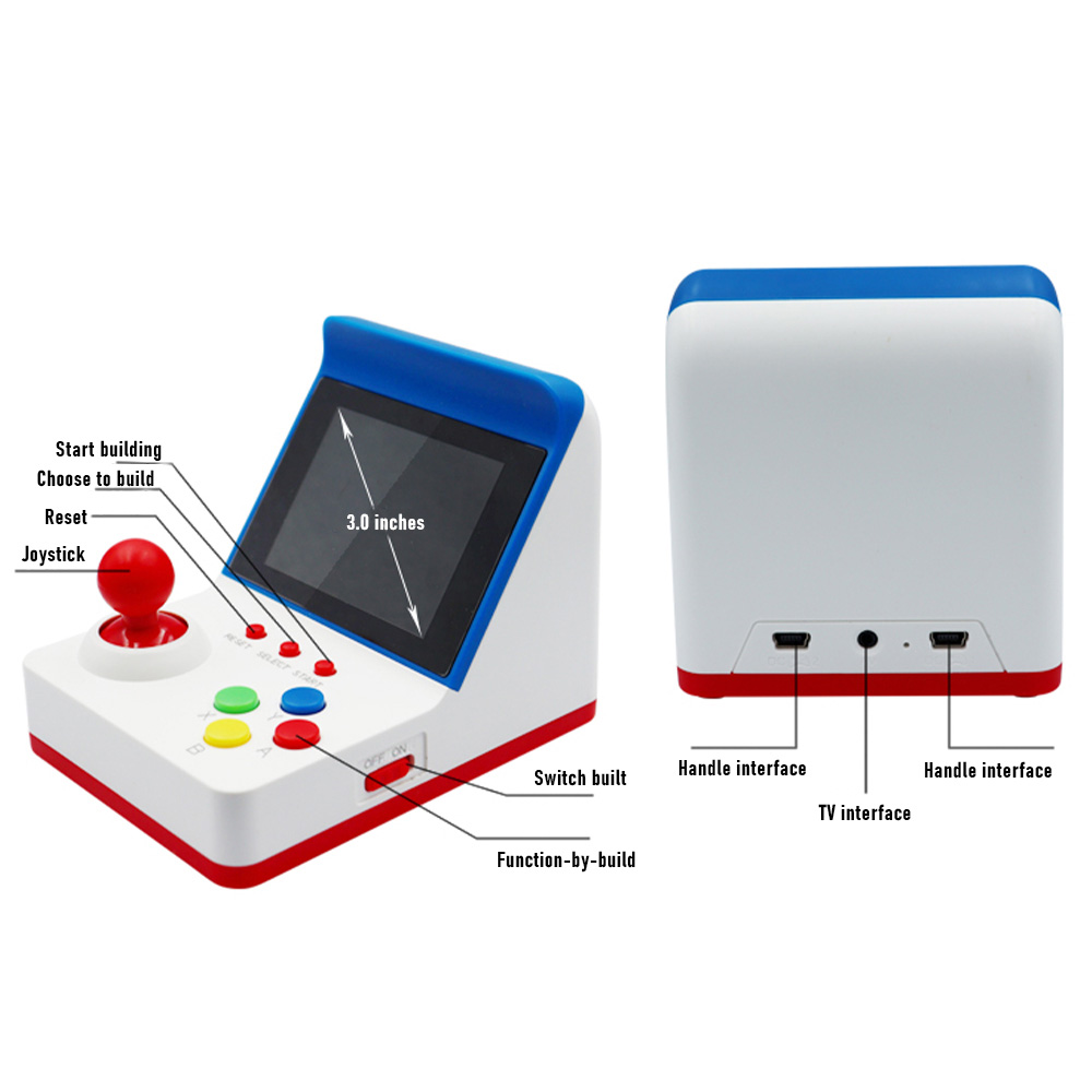 360 Video Games3inch 8Bit Port - Retro Handheld Console recensie en prijs