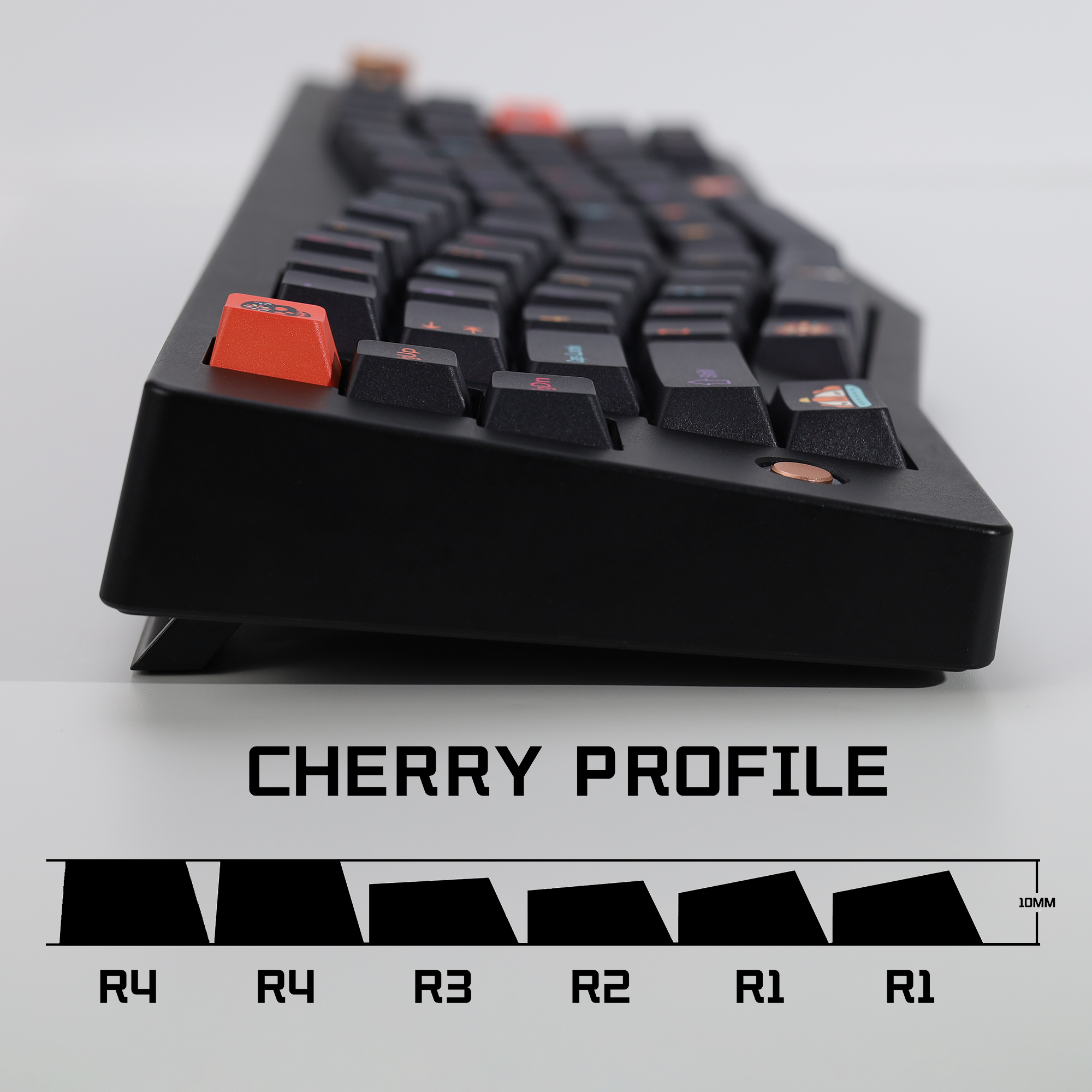 KBDiy Clone GMK Keycaps Retro  - Retro Gaming Keyboard recensie en prijs