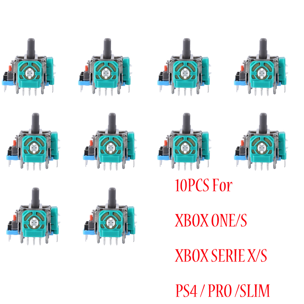 10Pcs 3D Analog Joystick Repla - Retro Gaming Xbox 360 recensie en prijs