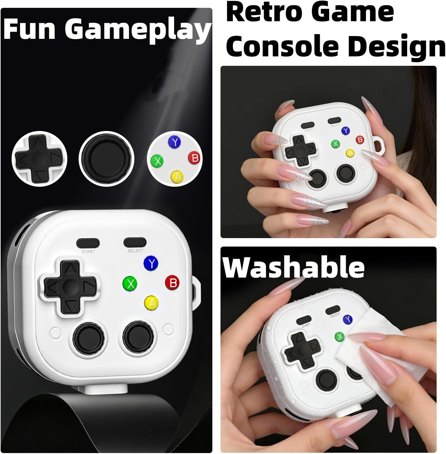 For Samsung Galaxy Buds 4 / 4P - Retro Gaming Design recensie en prijs