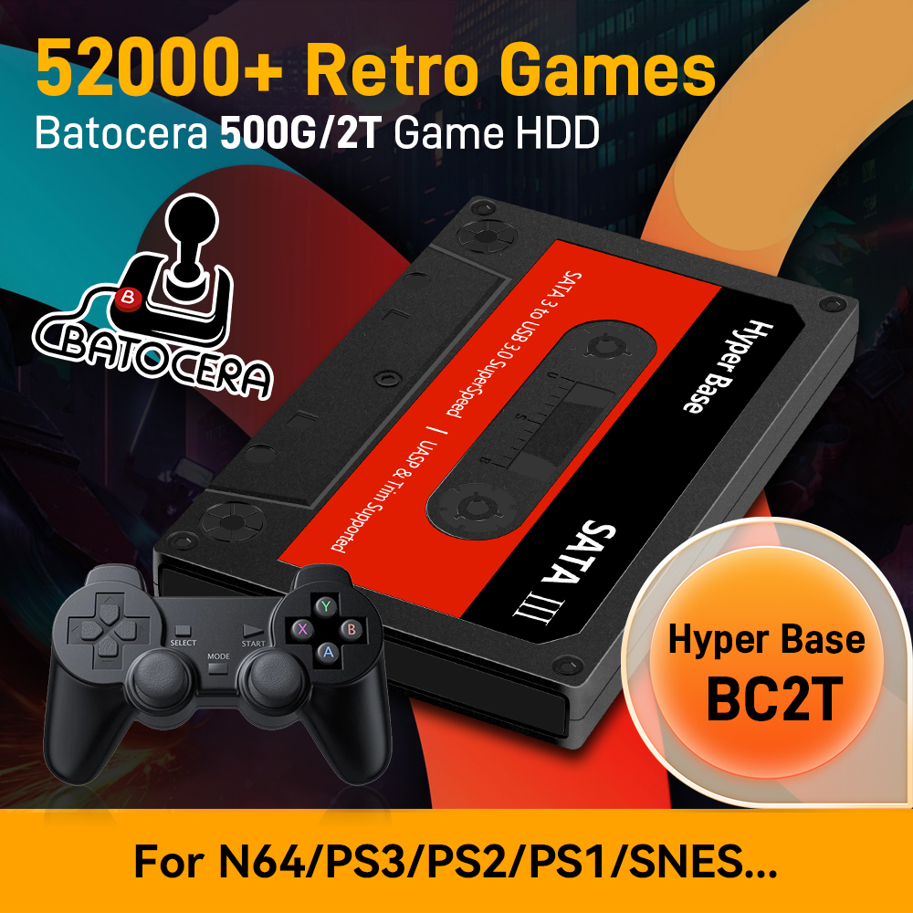 Batocera 500G/2T Emulator Game - Retro Gaming Design recensie en prijs