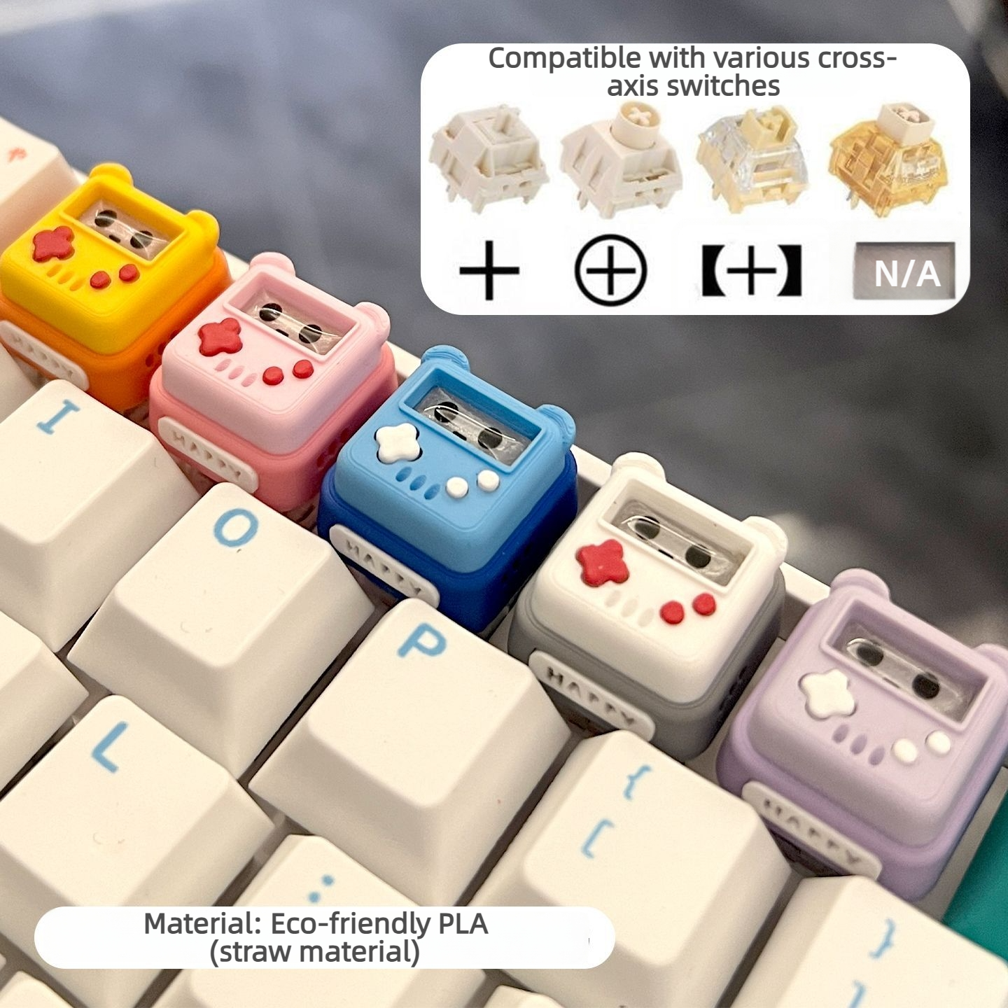 1-5PCS NEW Keycaps Arcade Orig - Retro Gaming Keyboard recensie en prijs