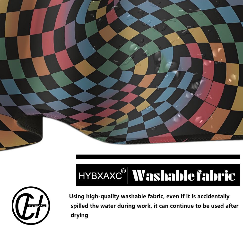 XL Checkered Rainbow Desk Mat  - Retro Gaming Xl recensie en prijs