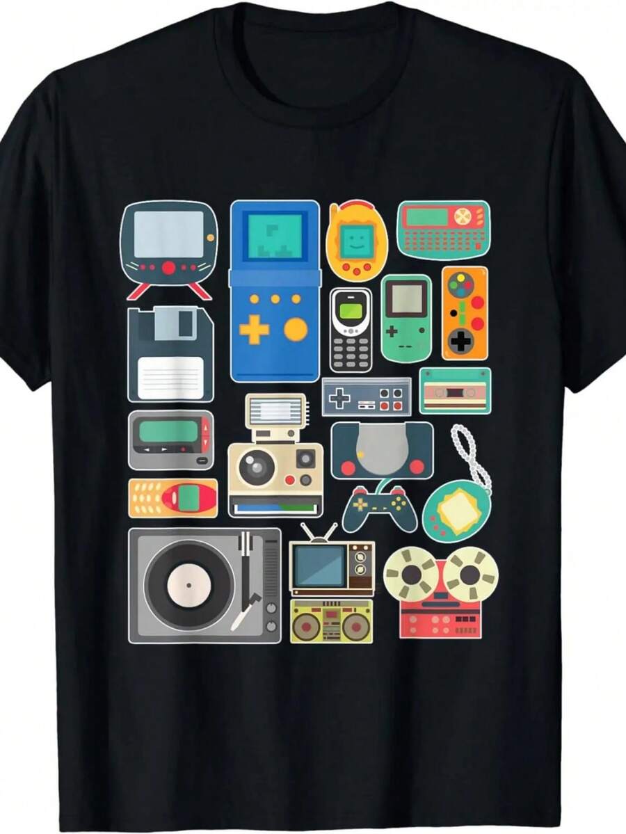 Womens Retro Gaming Graphic Te - Retro Gaming Jersey recensie en prijs