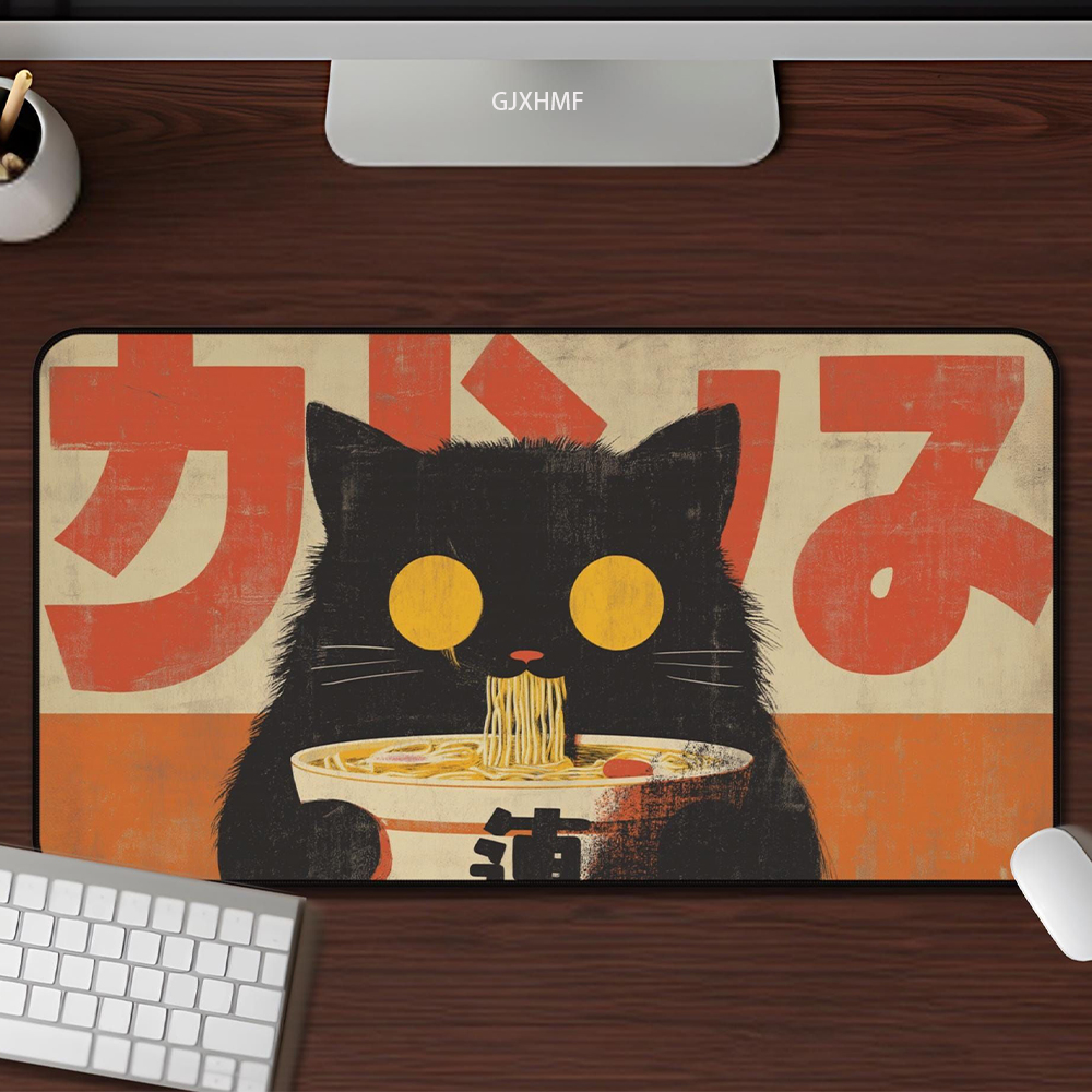 Kawaii Black Cat Ramen Mouse P - Retro Gaming Xl recensie en prijs