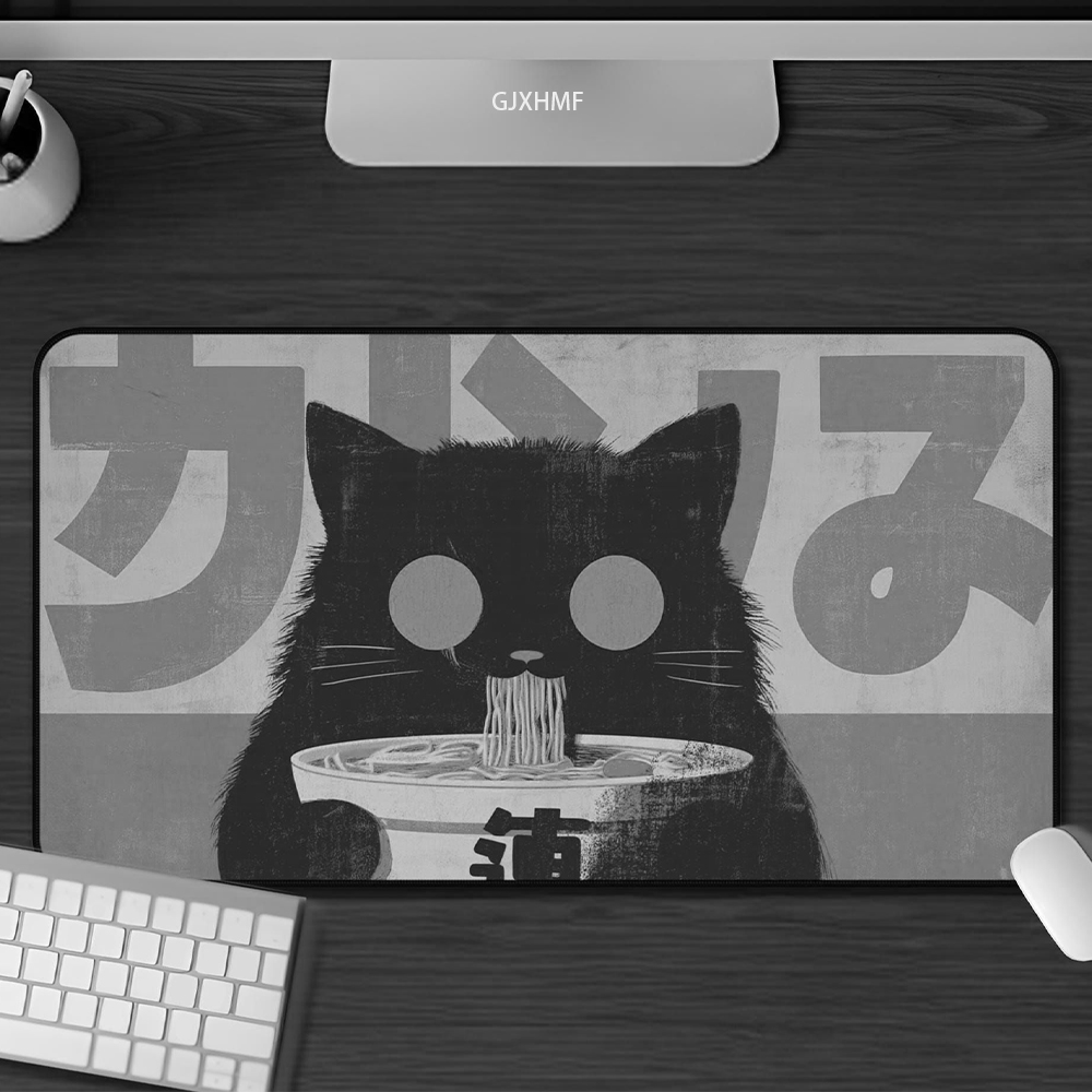 Kawaii Black Cat Ramen Mouse P - Retro Gaming Xl recensie en prijs