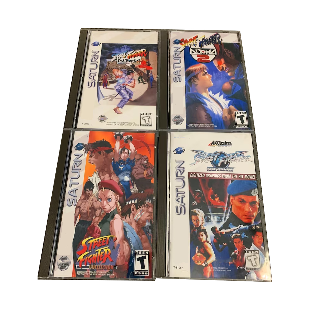 Saturn Copy Disc Game street f - Retro Gaming Magazine recensie en prijs