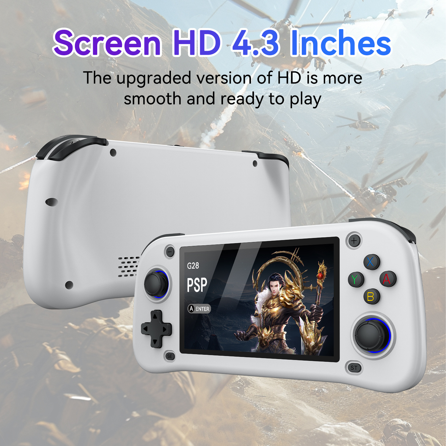 G28 game console 4.3-inch high - Retro Gaming Stick recensie en prijs