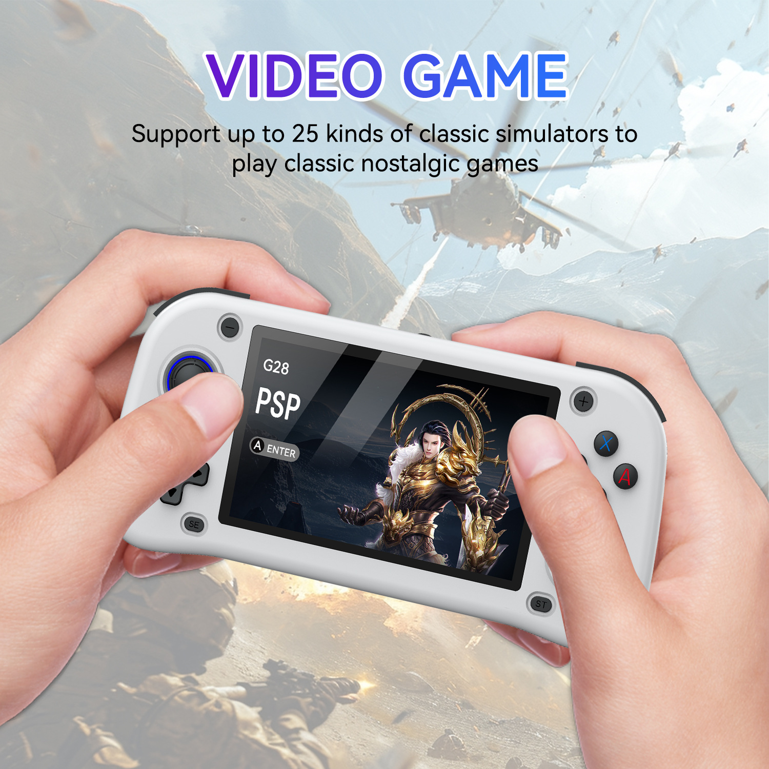 G28 game console 4.3-inch high - Retro Gaming Stick recensie en prijs