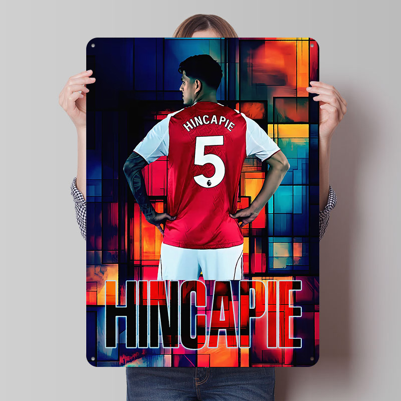 Hincapie Soccer Jersey Tinplat - Retro Gaming Jersey recensie en prijs