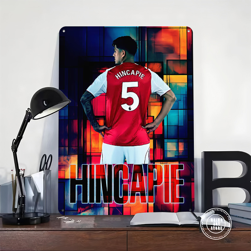 Hincapie Soccer Jersey Tinplat - Retro Gaming Jersey recensie en prijs