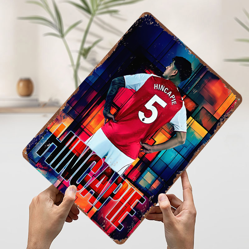 Hincapie Soccer Jersey Tinplat - Retro Gaming Jersey recensie en prijs