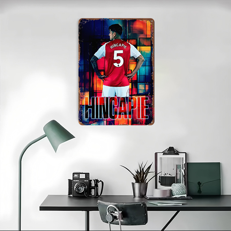 Hincapie Soccer Jersey Tinplat - Retro Gaming Jersey recensie en prijs