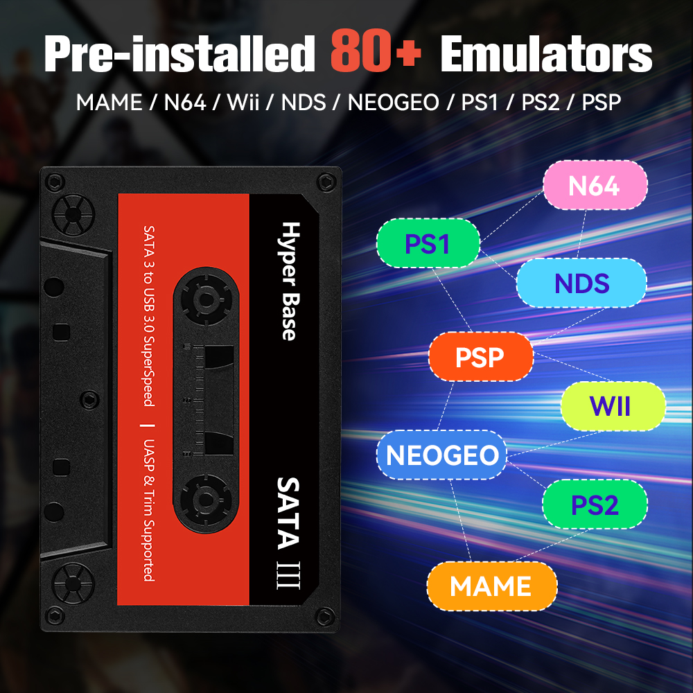 500GB/2TB Gaming HDD Batocera  - Retro Gaming Ps3 recensie en prijs