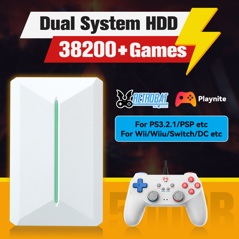 Retrobat＆Playnite System HDD R - Retro Gaming Design recensie en prijs