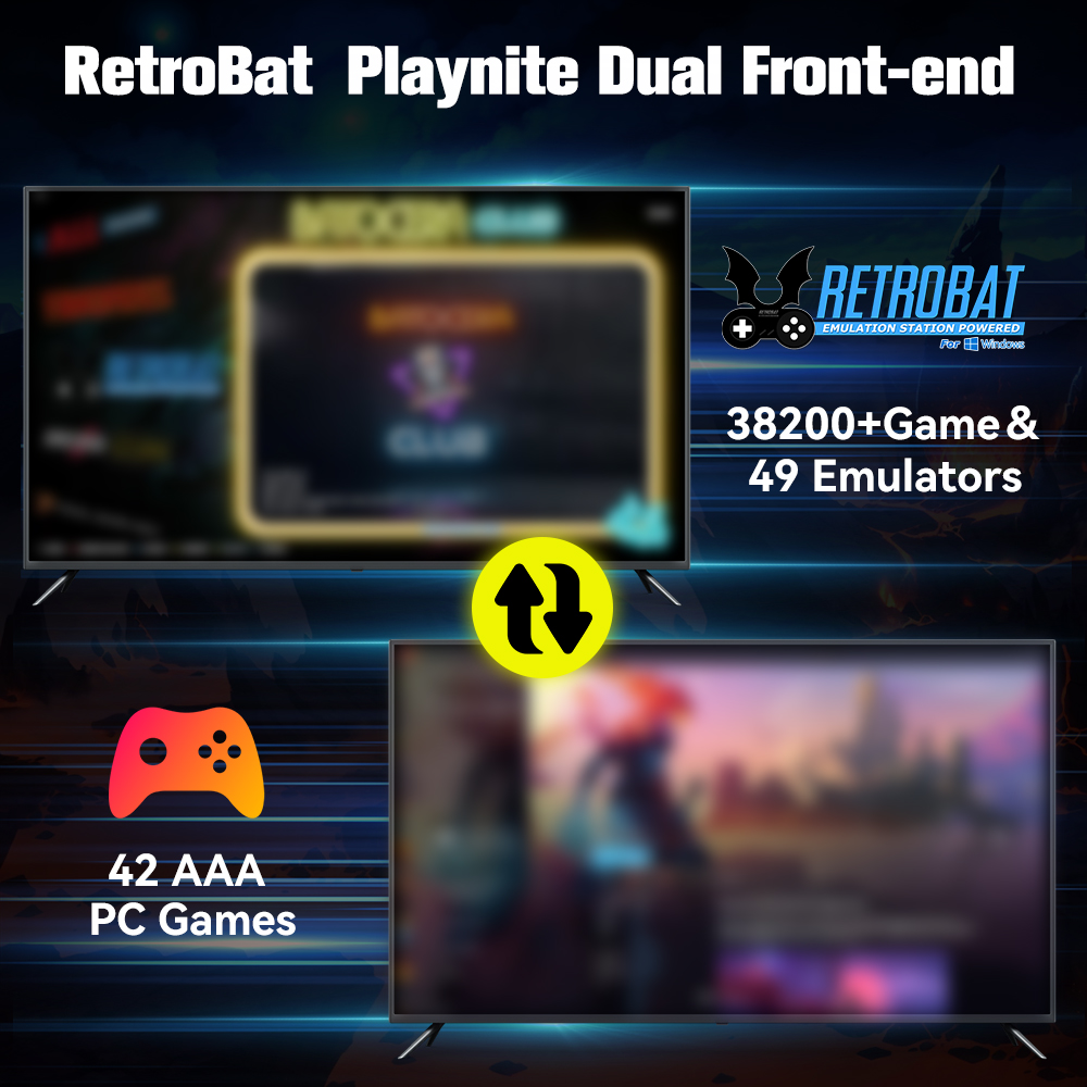Retrobat＆Playnite System HDD R - Retro Gaming Design recensie en prijs