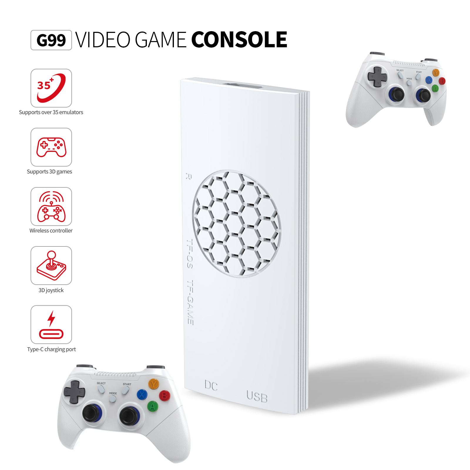 8-Core Processor Game Console  - Retro Gaming Tv recensie en prijs