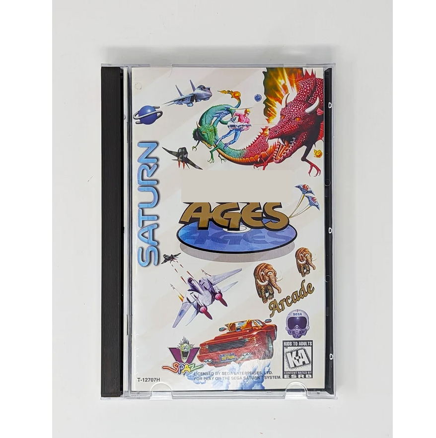 Saturn Copy Disc Game ages Wit - Retro Gaming Magazine recensie en prijs
