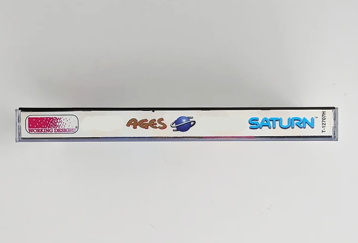 Saturn Copy Disc Game ages Wit - Retro Gaming Magazine recensie en prijs