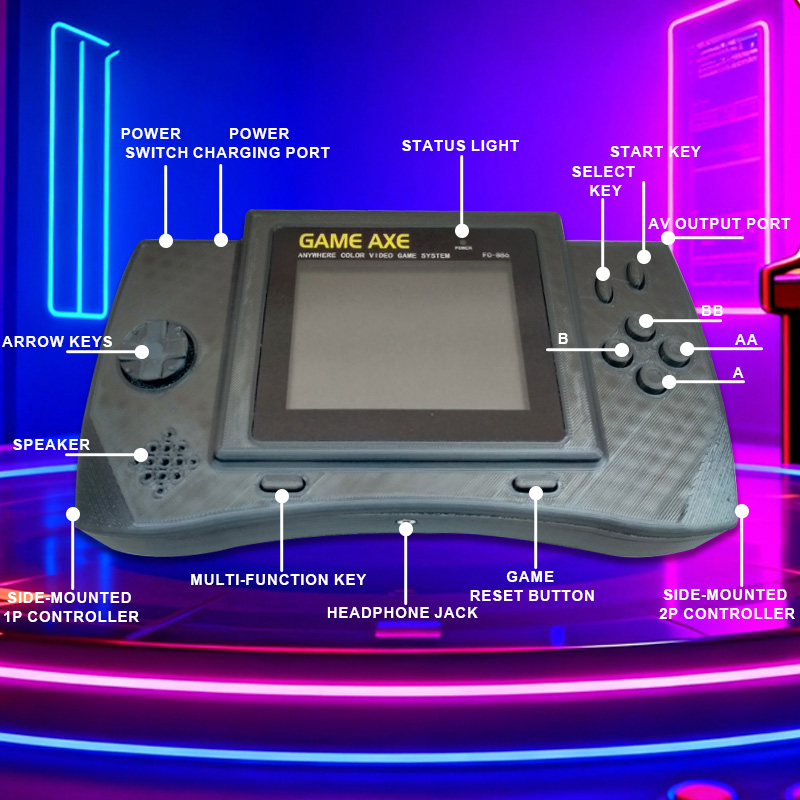 PFT Elite 4-Inch Handheld Arca - Retro Handheld Console recensie en prijs