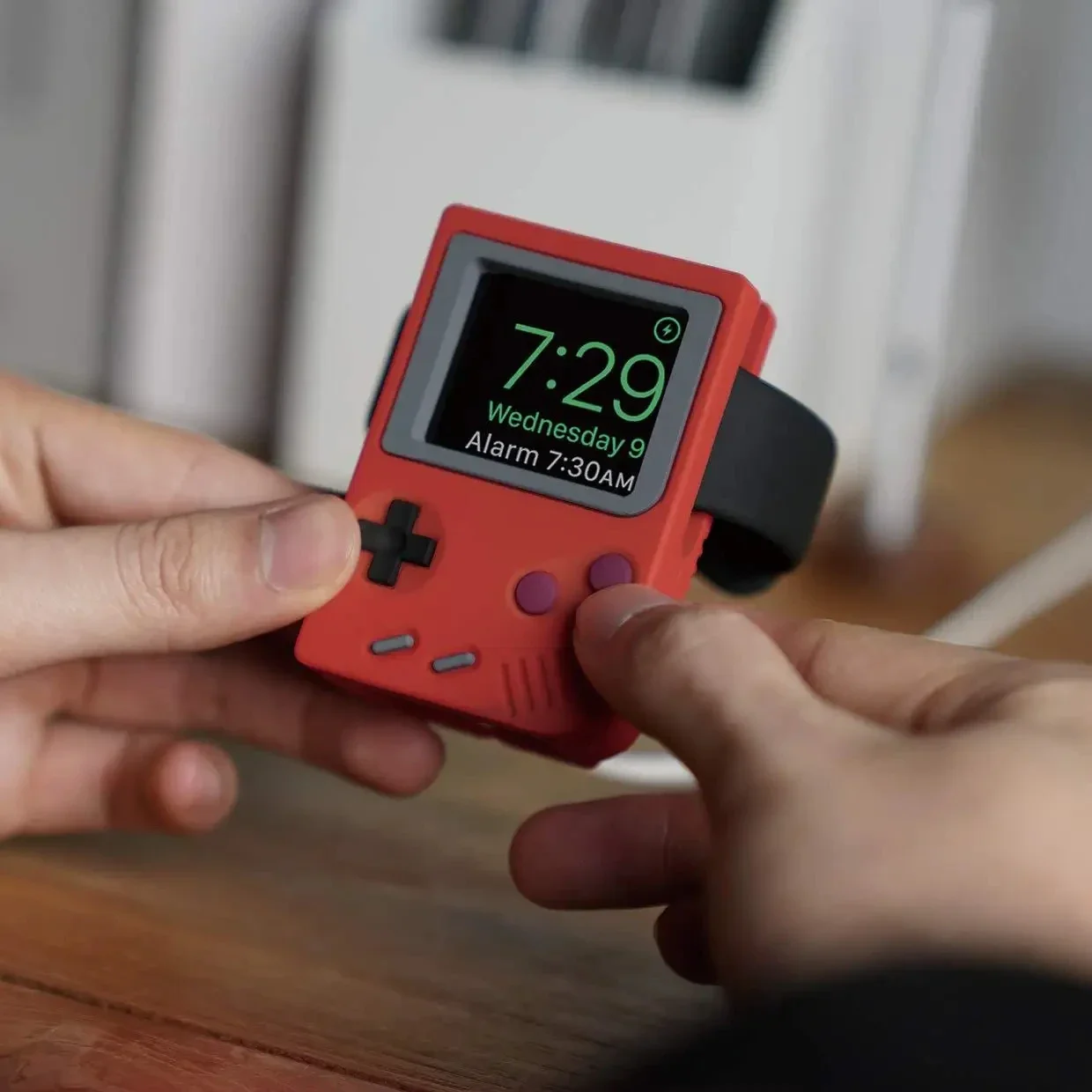 Silicone Holder for IWatch Cha - Retro Gaming Design recensie en prijs