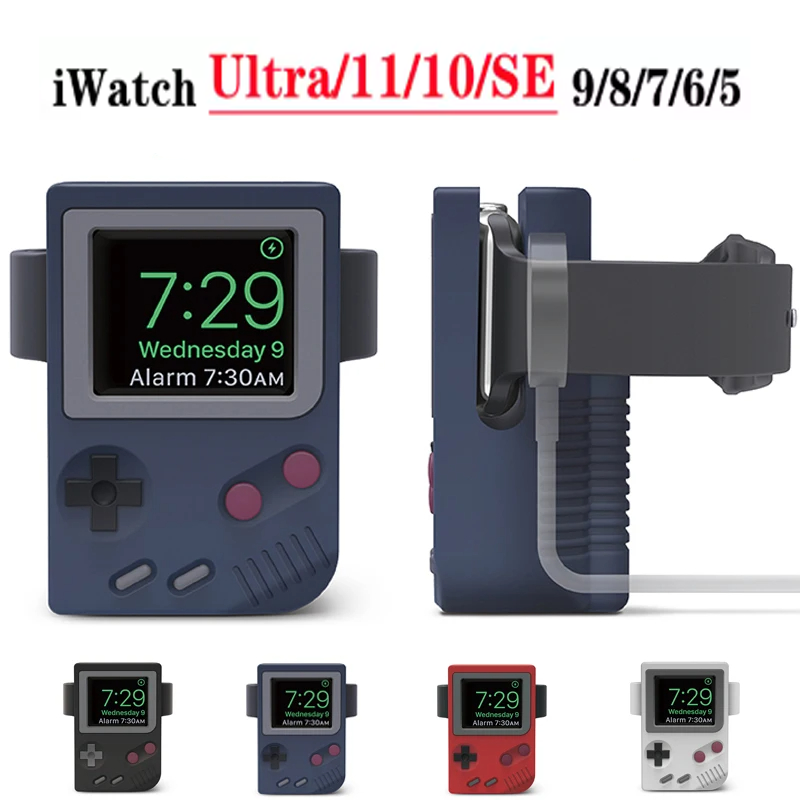 Silicone Holder for IWatch Cha - Retro Gaming Design recensie en prijs