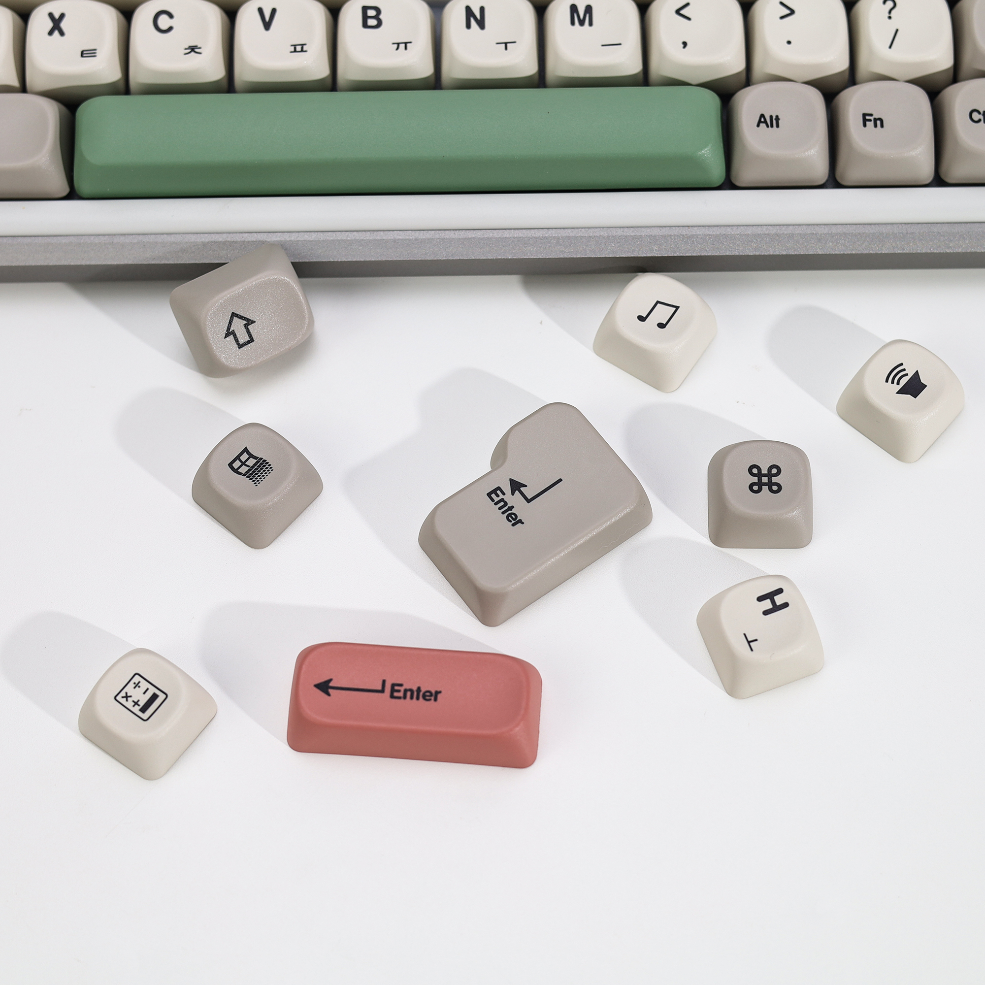 KBDiy Korean Keycaps GMK 9009  - Retro Gaming Keyboard recensie en prijs