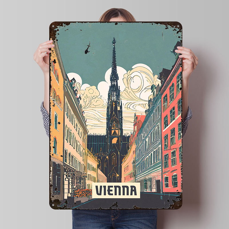 Vienna Printed Poster Customiz - Retro Gaming Vienna recensie en prijs