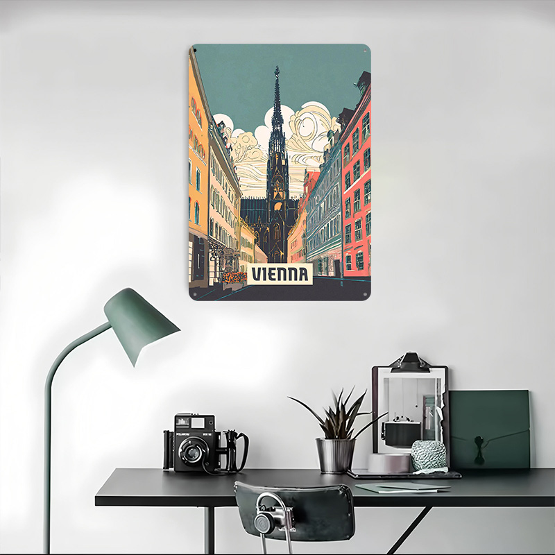 Vienna Printed Poster Customiz - Retro Gaming Vienna recensie en prijs