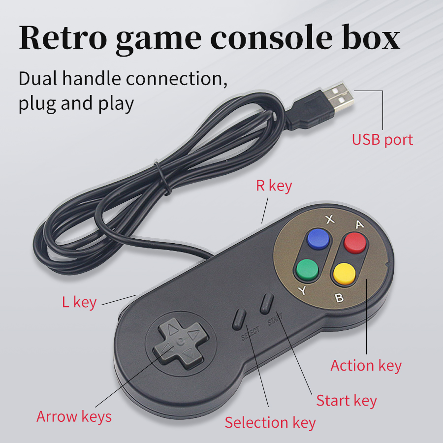 Wired USB Gamepad Retro Gaming - Retro Gaming Usb recensie en prijs