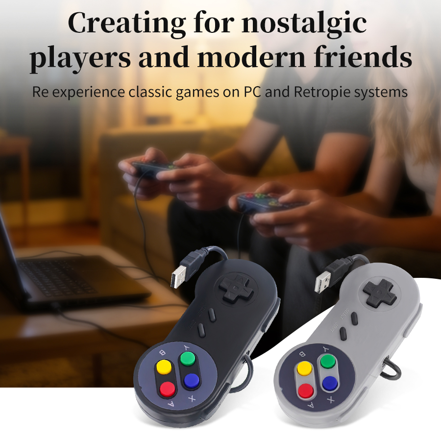 USB Gamepad Gaming Joystick Re - Retro Gaming Usb recensie en prijs