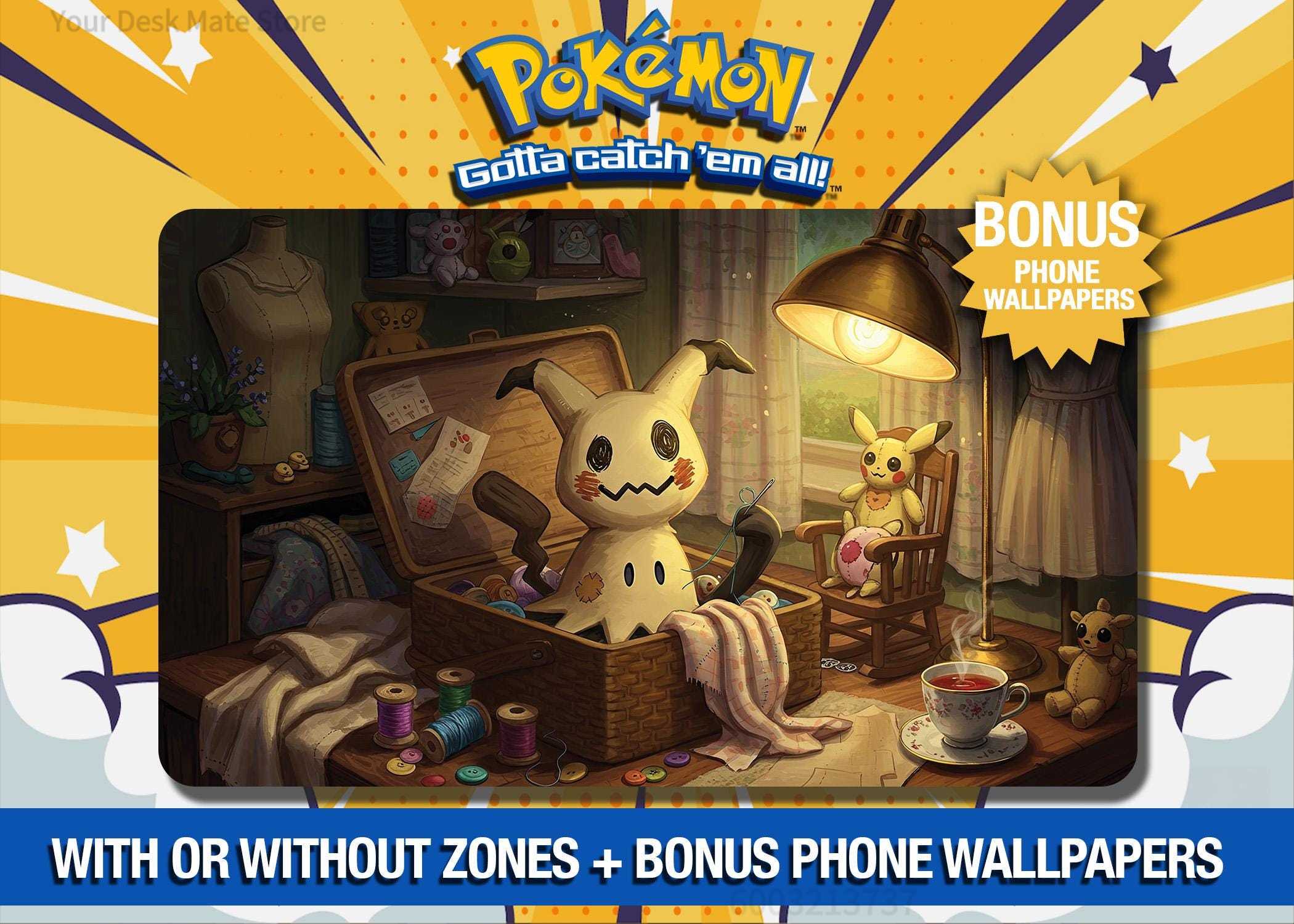 Vintage Room Mimikyu Pokemon T - Retro Gaming Keyboard recensie en prijs
