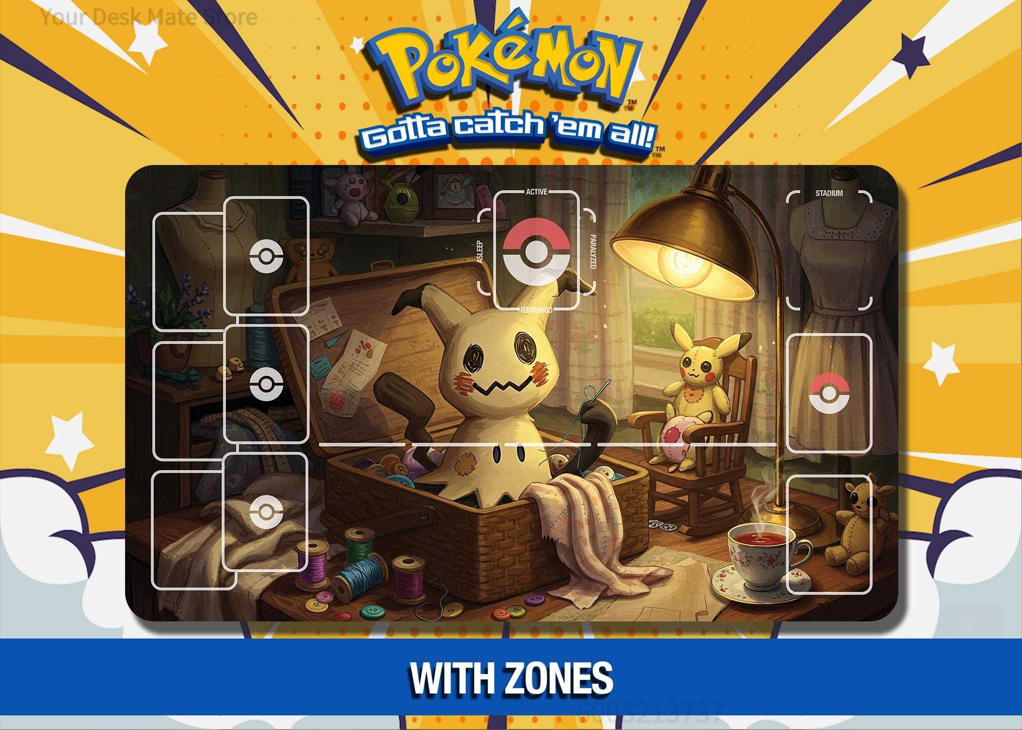 Vintage Room Mimikyu Pokemon T - Retro Gaming Keyboard recensie en prijs