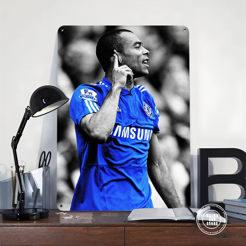 Ashley Cole in Chelsea Jersey  - Retro Gaming Jersey recensie en prijs