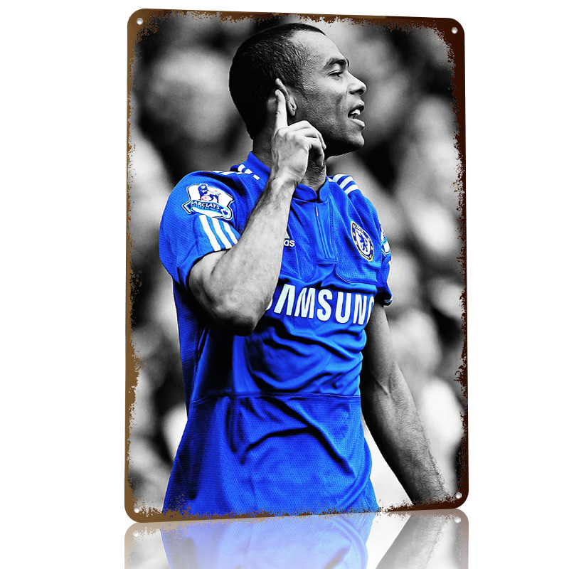 Ashley Cole in Chelsea Jersey  - Retro Gaming Jersey recensie en prijs