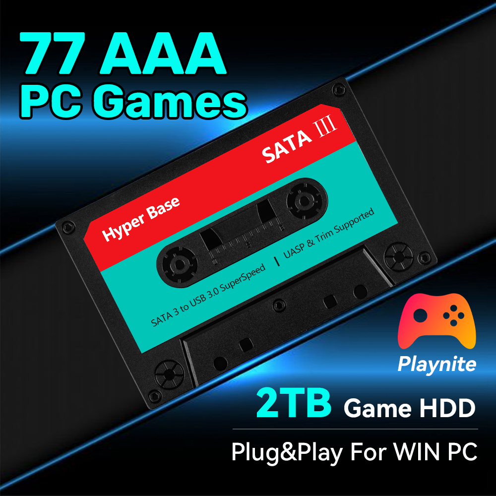 2TB Game Hard Drive With 77 PC - Retro Gaming Tv recensie en prijs