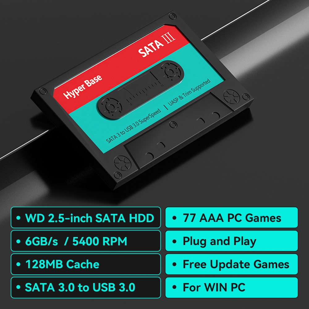 2TB Game Hard Drive With 77 PC - Retro Gaming Tv recensie en prijs