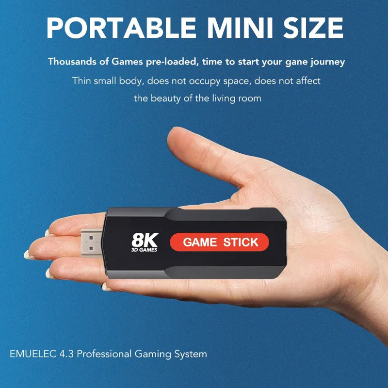 X2 Game Stick HD 4K 8K 3D Cons - Retro Gaming Stick recensie en prijs
