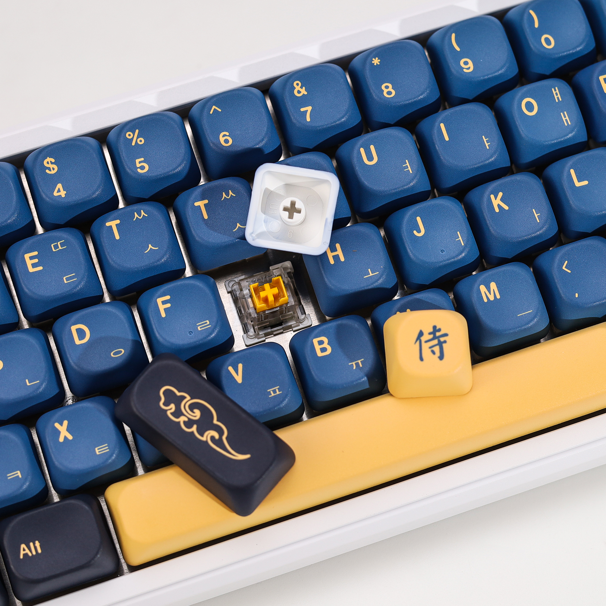 KBDiy Korean Keycap Retro GMK  - Retro Gaming Keyboard recensie en prijs