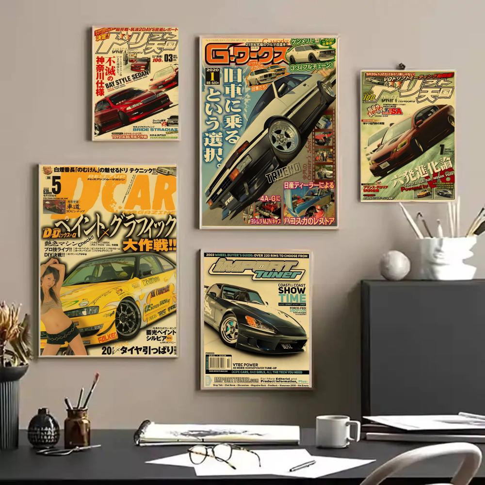 Retro Japanese cars J-JDM Post - Retro Gaming Magazine recensie en prijs