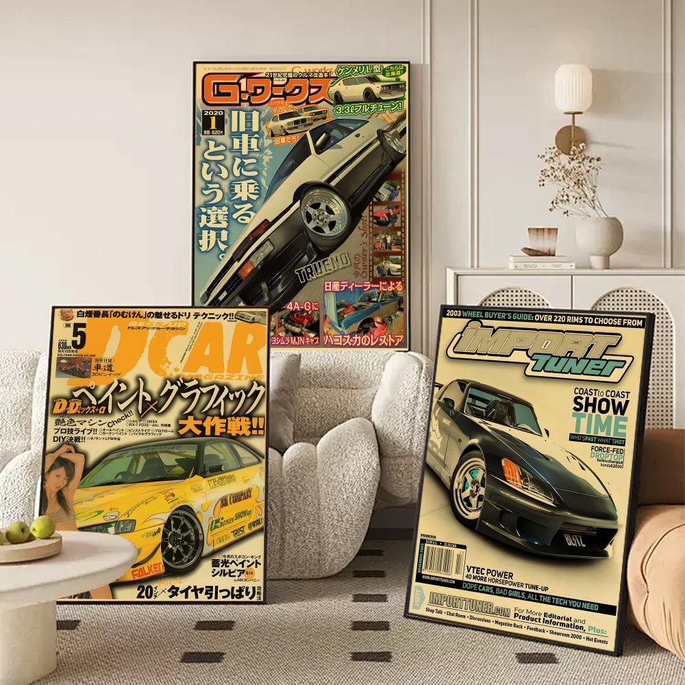 Retro Japanese cars J-JDM Post - Retro Gaming Magazine recensie en prijs