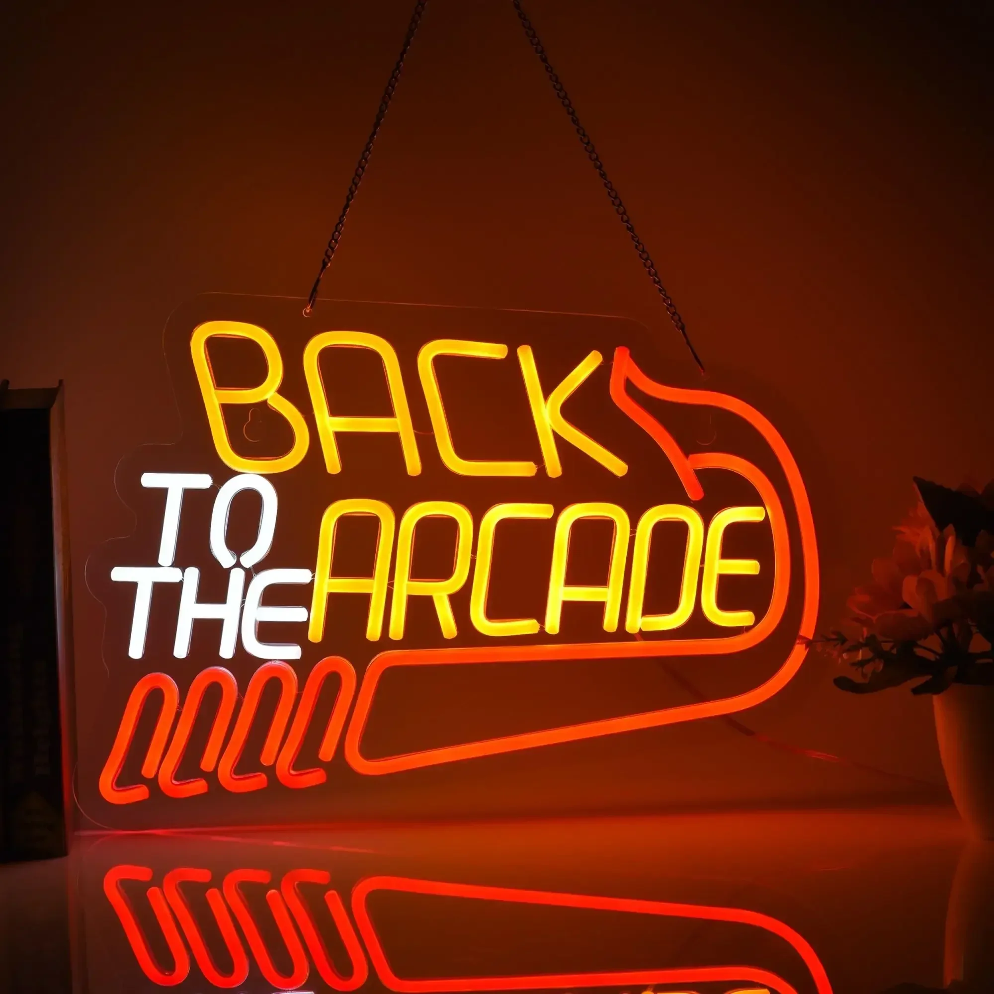 Back to The Arcade Neon Sign R - Retro Gaming Cafe recensie en prijs